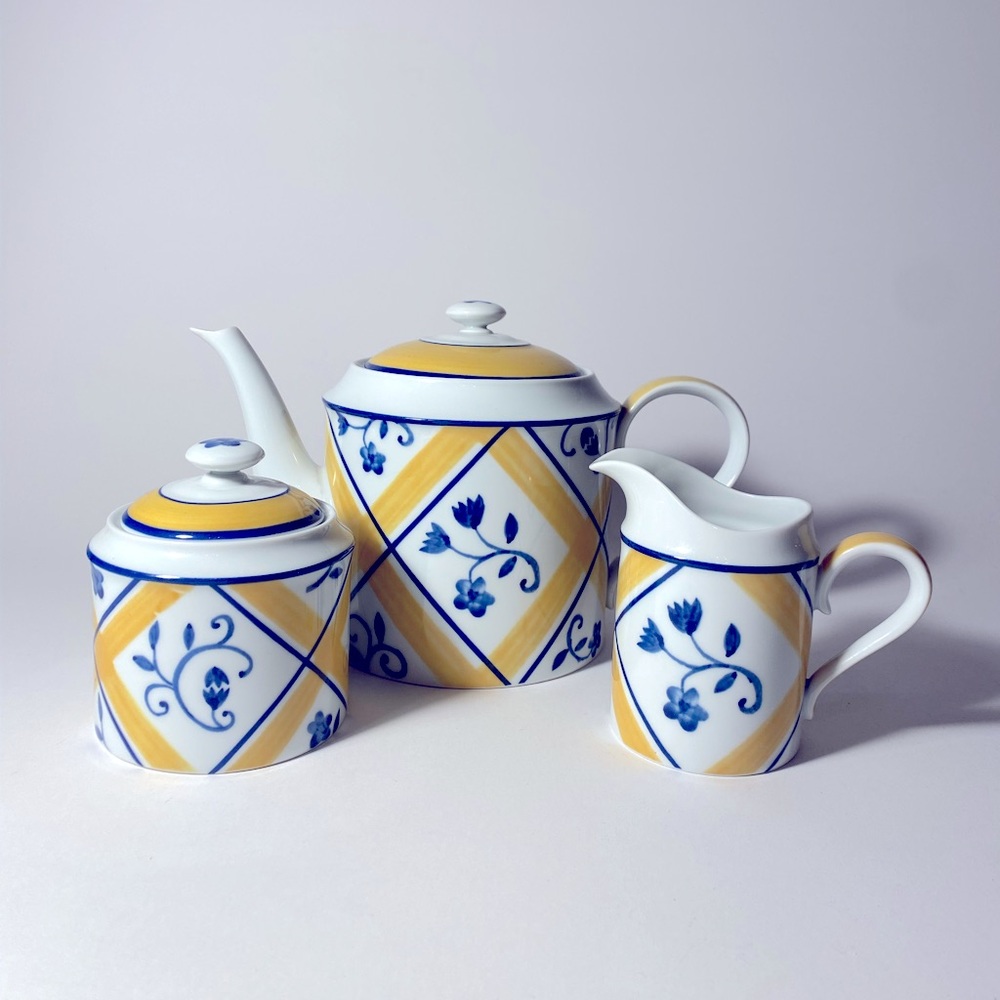 Portuguese Porcelain Tea Set | SPAL